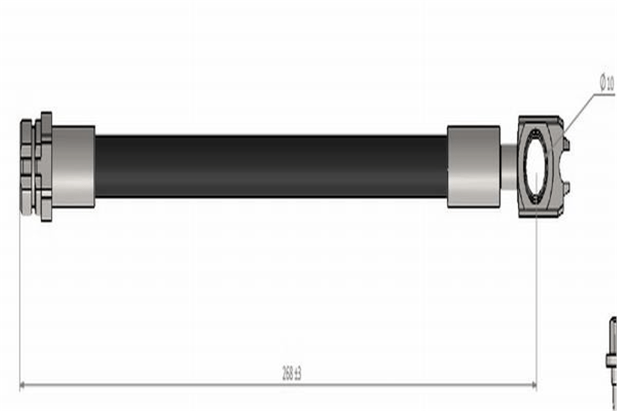 CAVO 642A - Fren Hortumu Arka - Vw Tiguan-q3