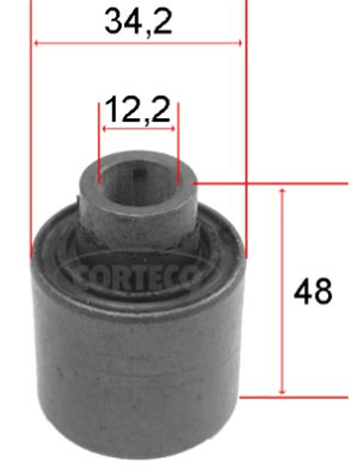 CORTECO 19037092B - Krank Keçesi Arka - Opel Astra J Astra K Insignia A Insignia B Mokka Meriva B Zafira C
