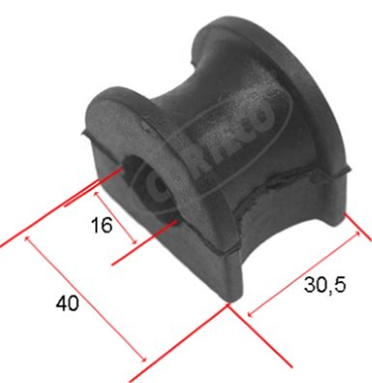 CORTECO 80005233 - Motor Takozu Sag - Vw A4