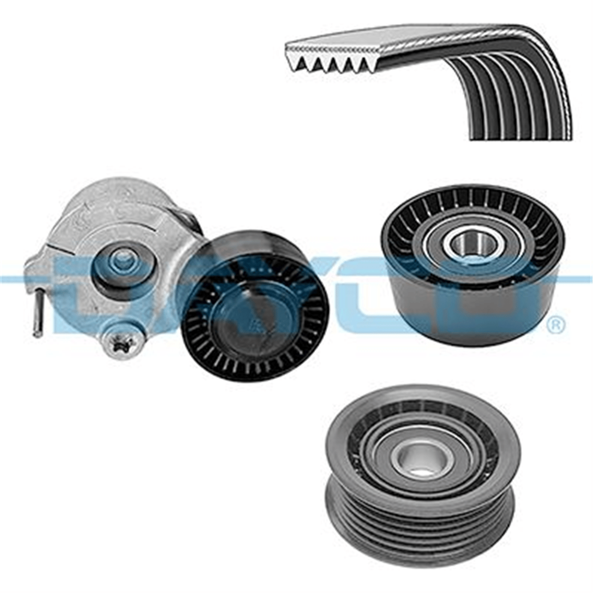 DAYCO KPV444 - V Kayis Seti - Vw Touareg-a4-a6-q5