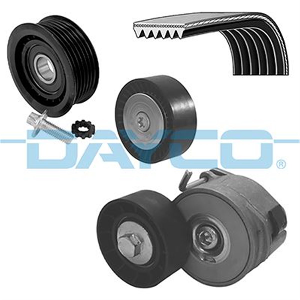 DAYCO KPV681 - V Kayis Seti - Fiat 500l Bravo Ii Grande Punto Linea Alfa Romeo Giulietta