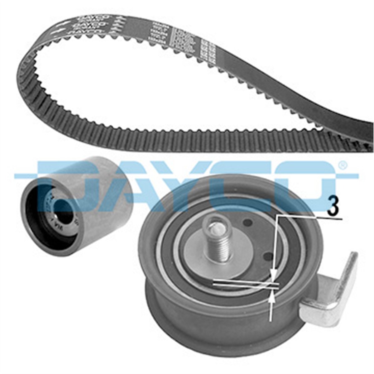 DAYCO KTB443 - Triger Seti - Vw A4