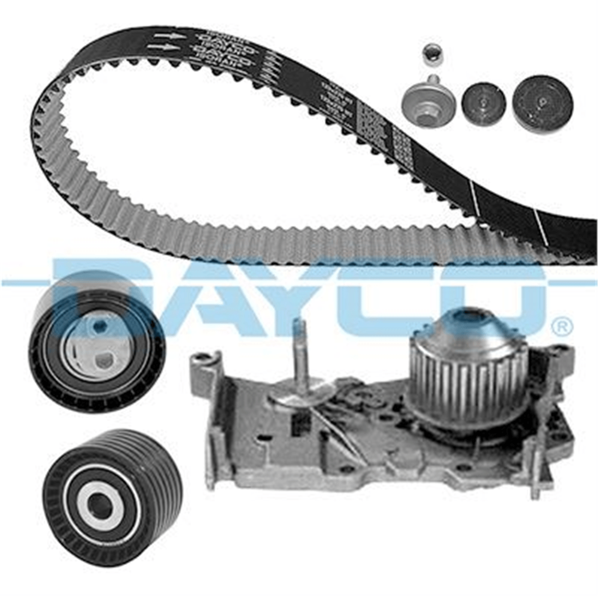 DAYCO KTBWP5171 - Triger Seti+devirdaim - Renault Megan K4m-k7j/clio/kango/dacia/nissan