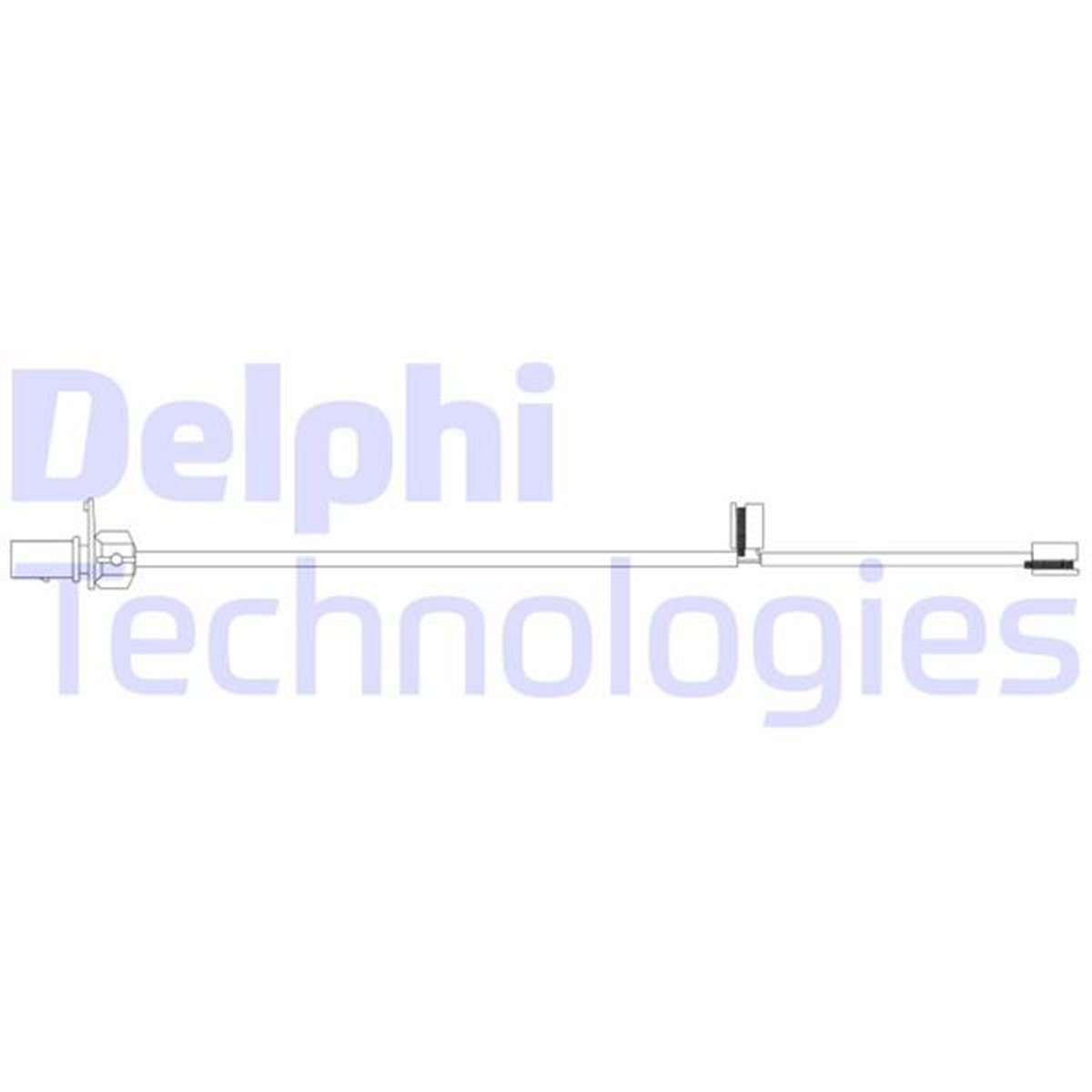 DELPHI LZ0285 - Fren Balata Fisi Ön - Vw A6-a7