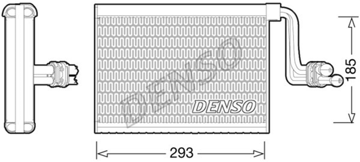 DENSO DEV05002 - Evoparatör - Bmw E81-e82-e87-e88-e90-e91-e92-e93-x1 E84