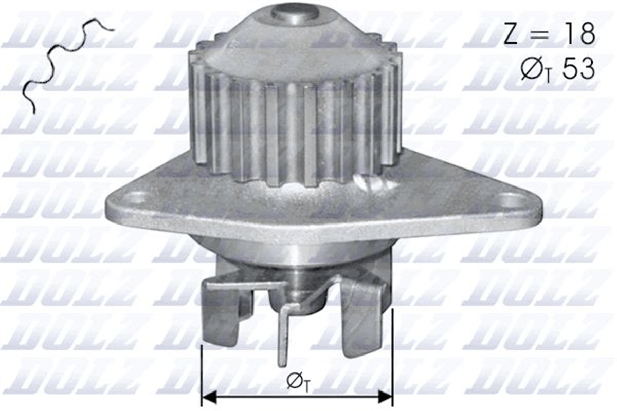 DOLZ C114 - Devirdaim - Psa 206/207/306/c2/c3