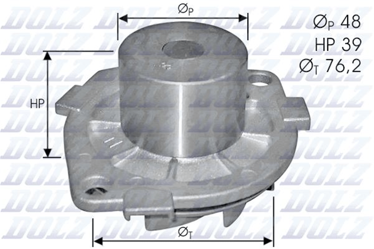 DOLZ S214 - Devirdaim - Fiat Doblo/marea/alfa Romeo/vectra C Astra H