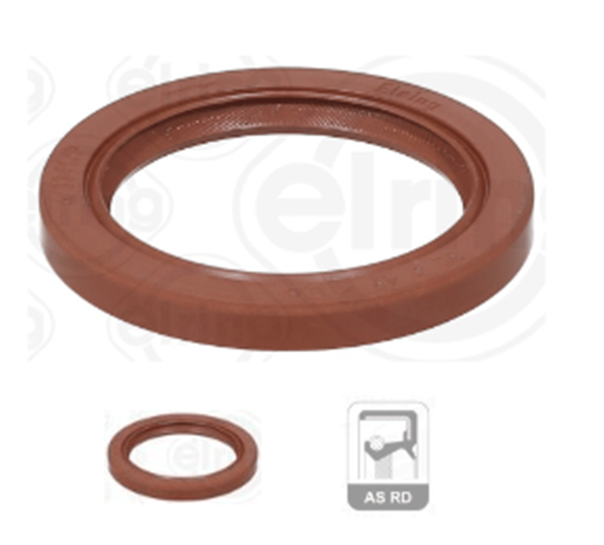 ELRING 336.999 - Krank Keçesi Ön - Renault R-19/clio/megan/kango/laguna/ford/volvo