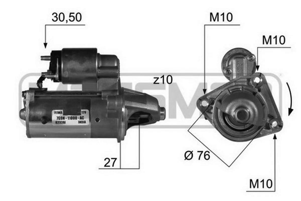 ERA 220420A - Mars Motoru - Ford Focus/fiesta/mondeo