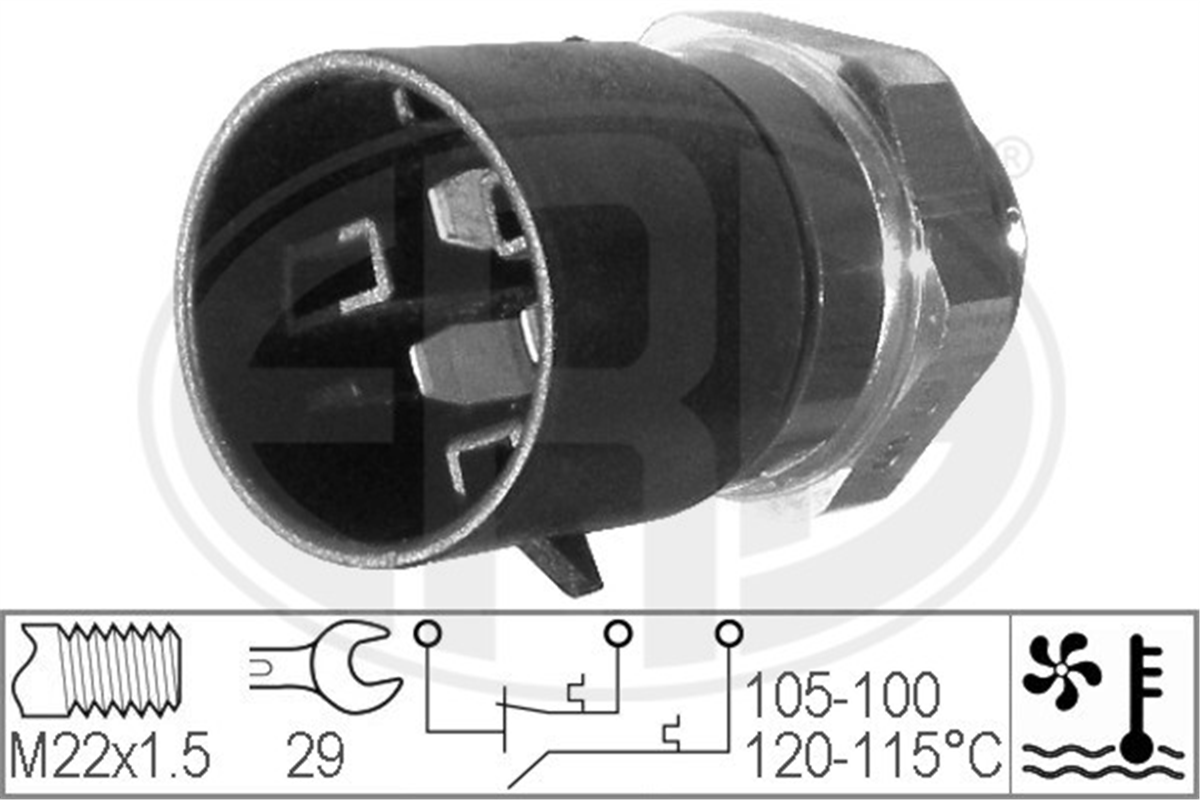 ERA 330220 - Fan Müsürü - Opel Astra F Corsa B Vectra A Omega B