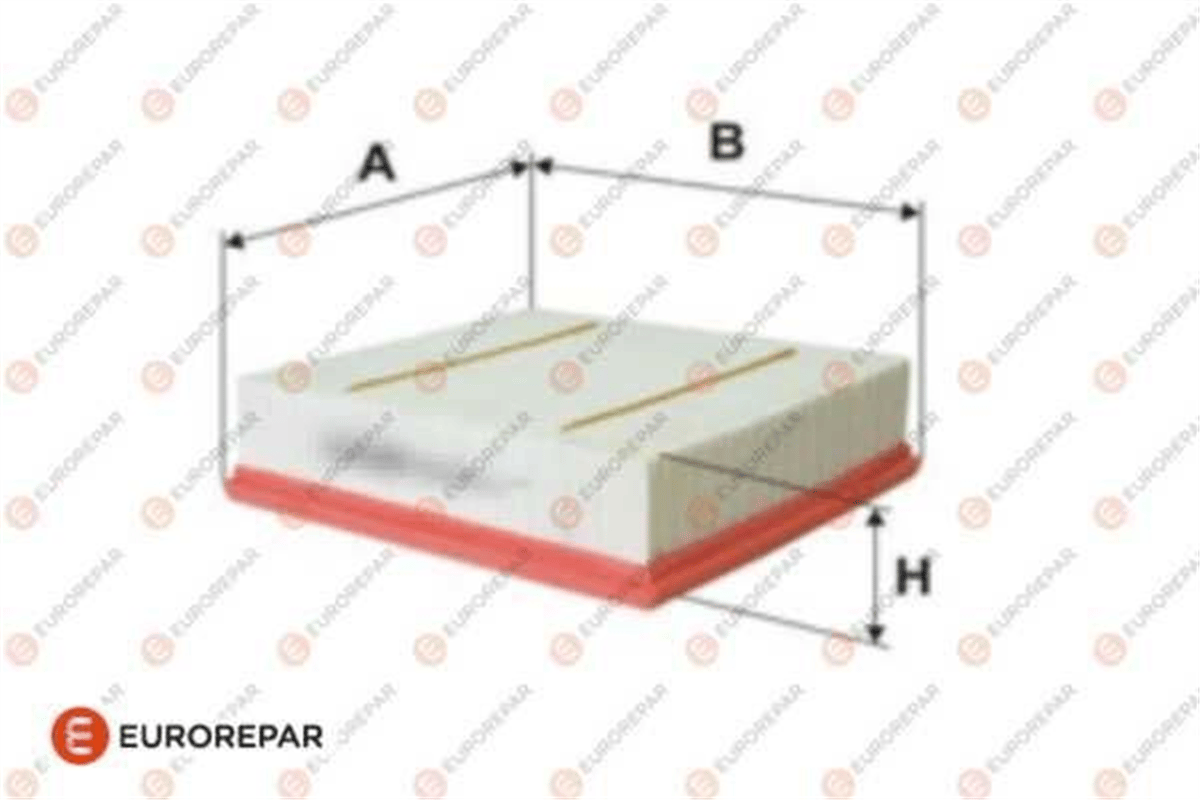 EUROREPAR 1616268280 - Hava Filtresi - Japon Corolla (e15, E18) : Auris (e15, E1