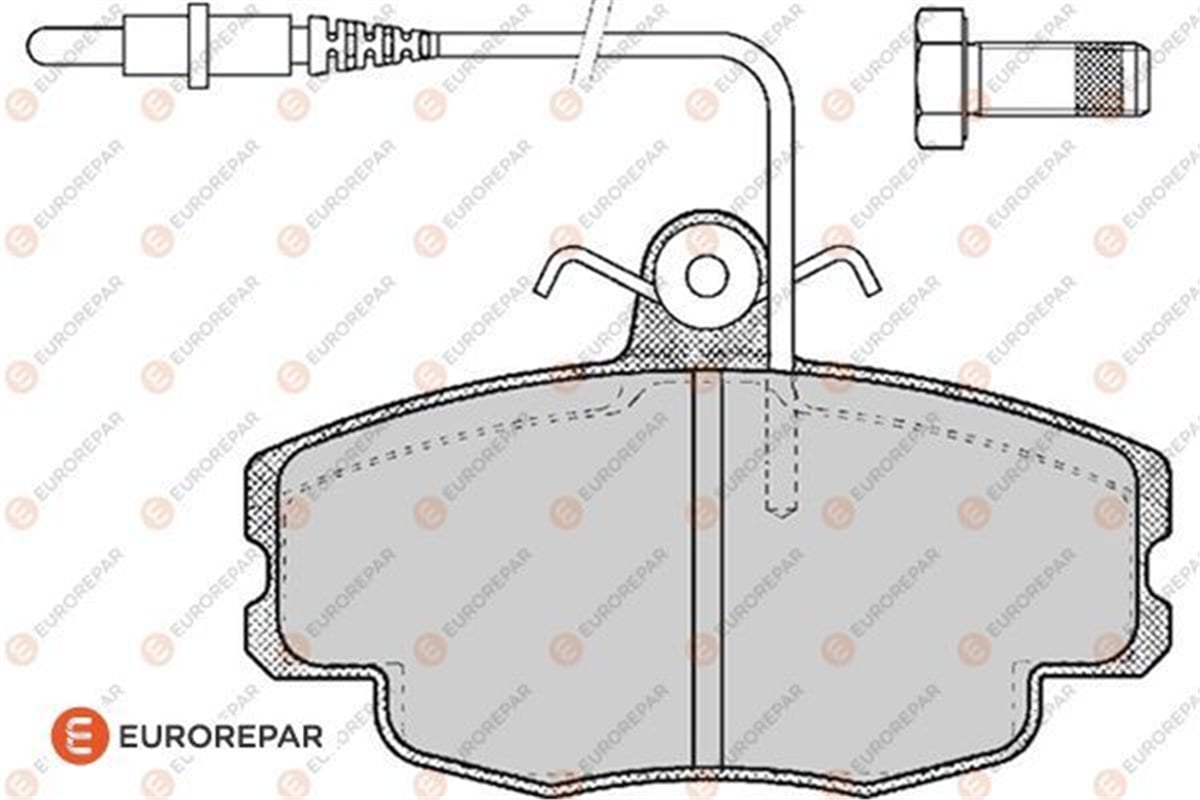 EUROREPAR 1617247280 - E4plaqfrav - Psa Zx