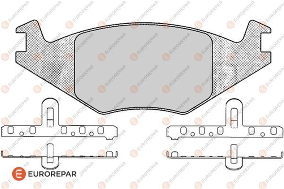 EUROREPAR 1617248180 - E4plaqfrav - Psa 
