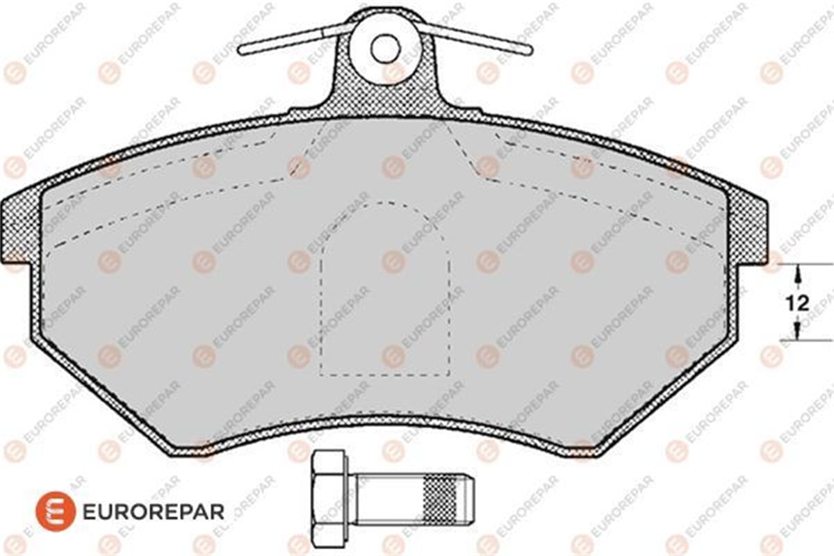 EUROREPAR 1617248580 - E4plaqfrav - Psa 