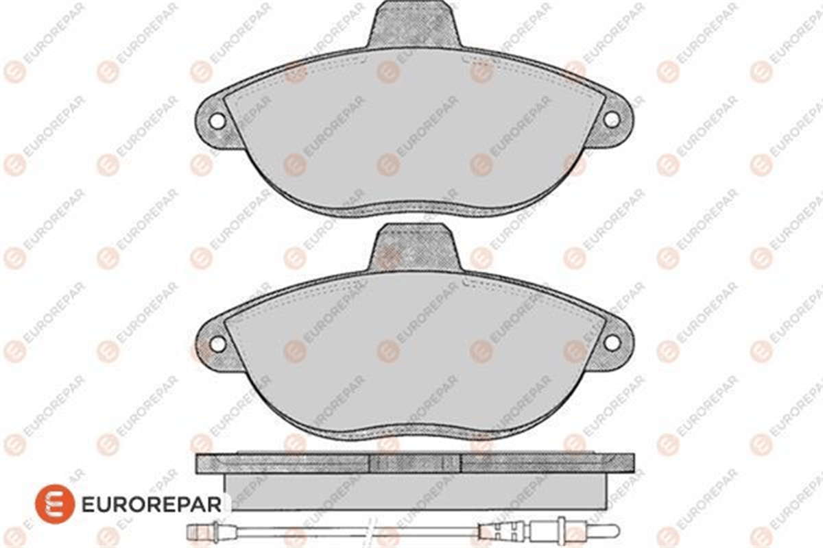 EUROREPAR 1617250580 - Erp Fren Balata Tk - Psa Expert / Jumpy