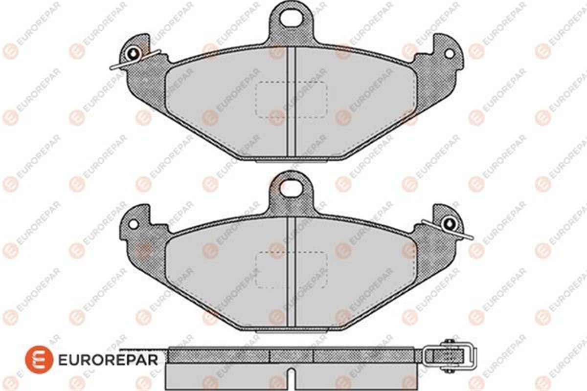 EUROREPAR 1617252880 - Fren Balatasi Arka - Opel Speedster