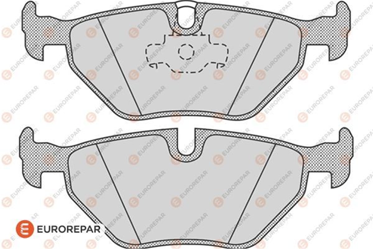 EUROREPAR 1617255280 - Fren Balatasi Arka - Bmw E36-e46