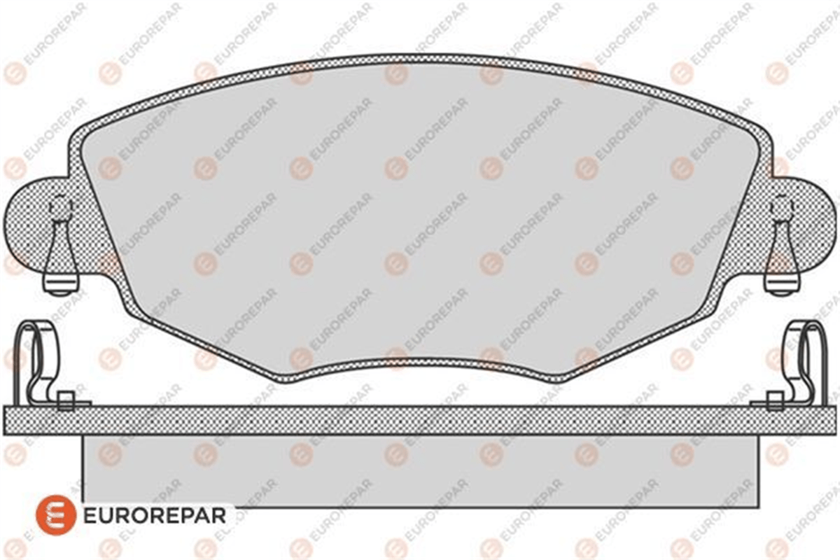 EUROREPAR 1617256380 - Fren Balatasi Ön - Ford Mondeo/jaguar