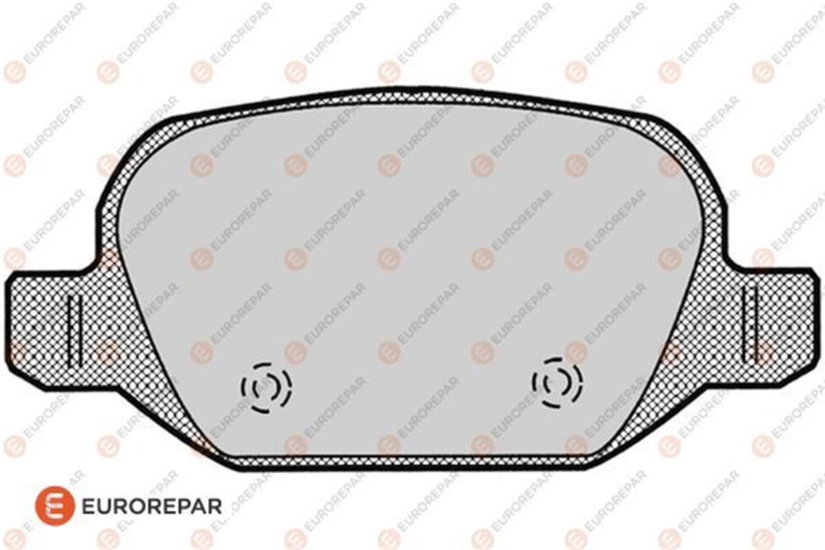 EUROREPAR 1617256880 - Fren Balatasi Arka - Fiat Linea/alfa 147