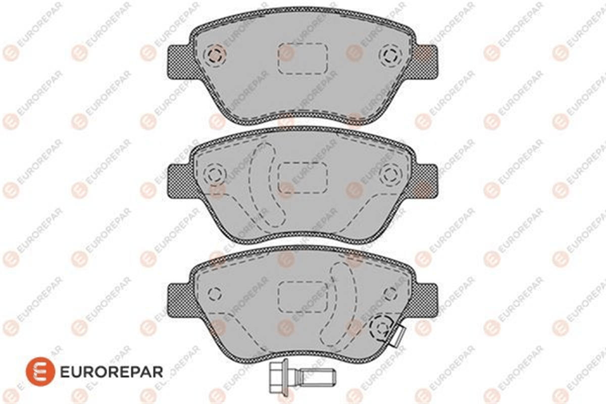 EUROREPAR 1617262580 - Fren Balatasi Ön - Opel Corsa D Adam