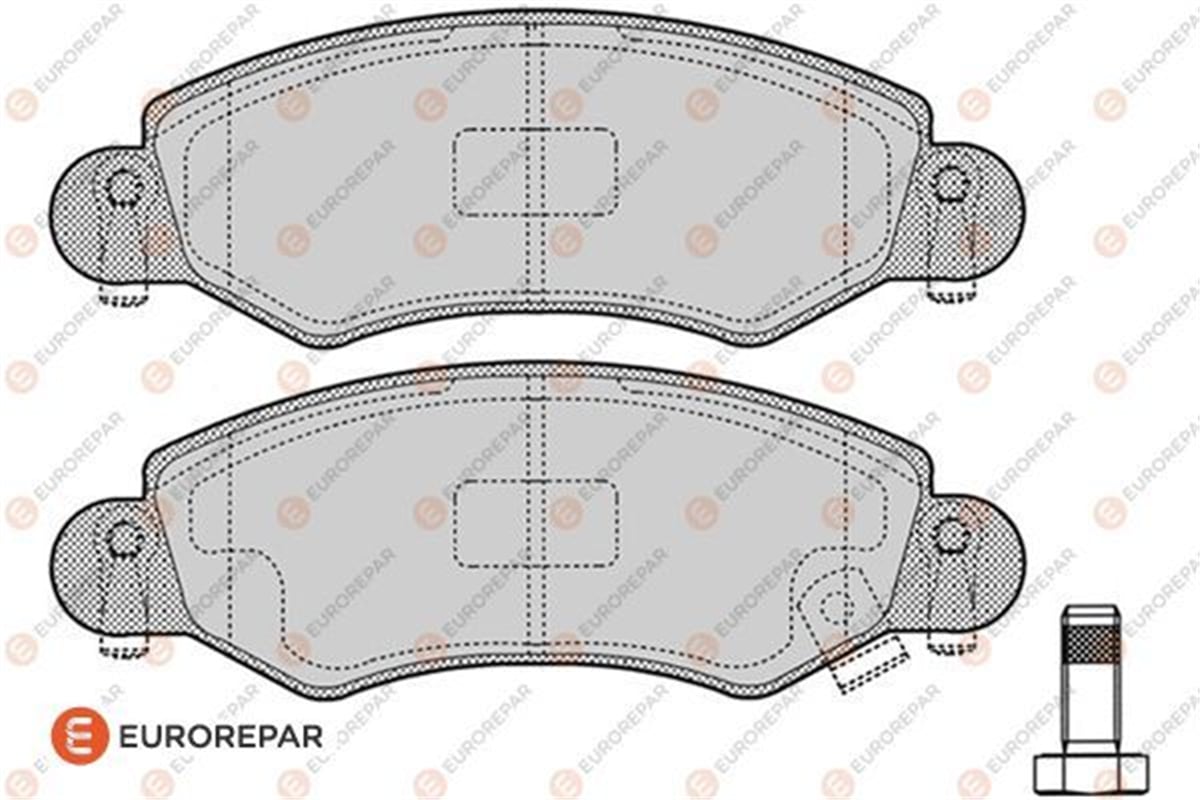EUROREPAR 1617262680 - E4plaqfrav - Opel 