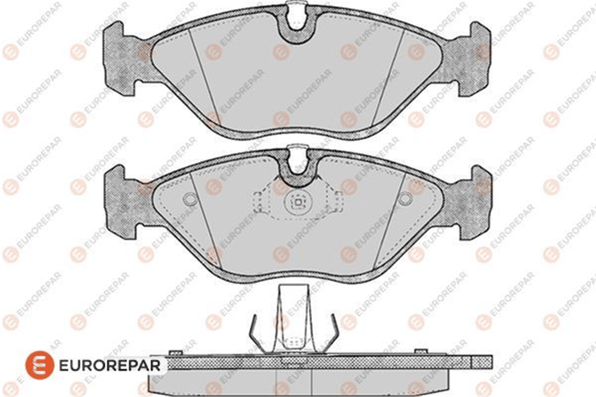 EUROREPAR 1617267180 - Fren Balatasi Ön - Opel Astra F Vectra A