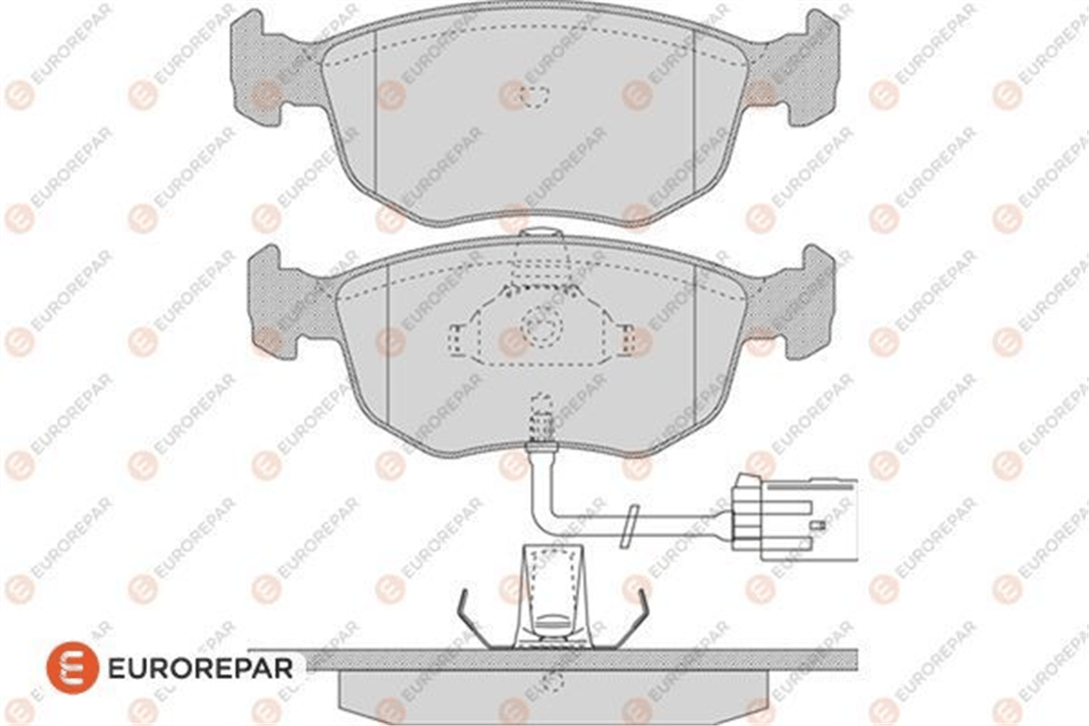 EUROREPAR 1617270880 - Fren Balatasi Ön - Ford Scorpio