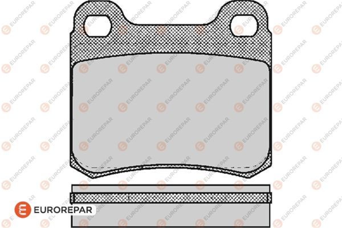 EUROREPAR 1617274680 - Fren Balatasi Arka - Mercedes W201