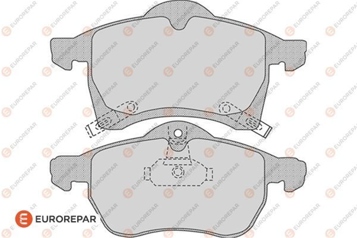 EUROREPAR 1617275780 - Fren Balatasi Ön - Opel Corsa D Corsa E