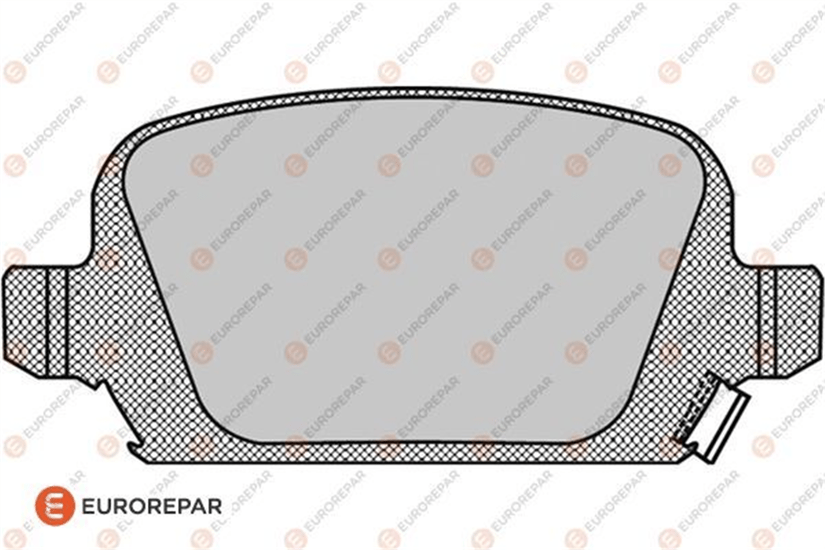 EUROREPAR 1617276180 - Fren Balatasi Arka - Opel Corsa C Tigra B