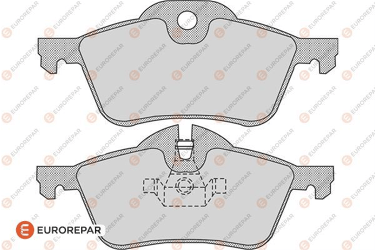 EUROREPAR 1617277880 - Fren Balatasi Ön - Psa Mini R50-r52-r53