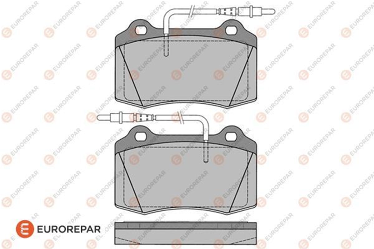EUROREPAR 1617278380 - Erp Fren Balata Tk - Psa 406