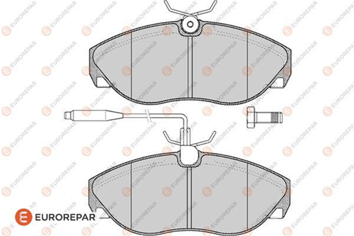 EUROREPAR 1617280480 - Erp Fren Balata Tk - Psa Boxer / Jumper