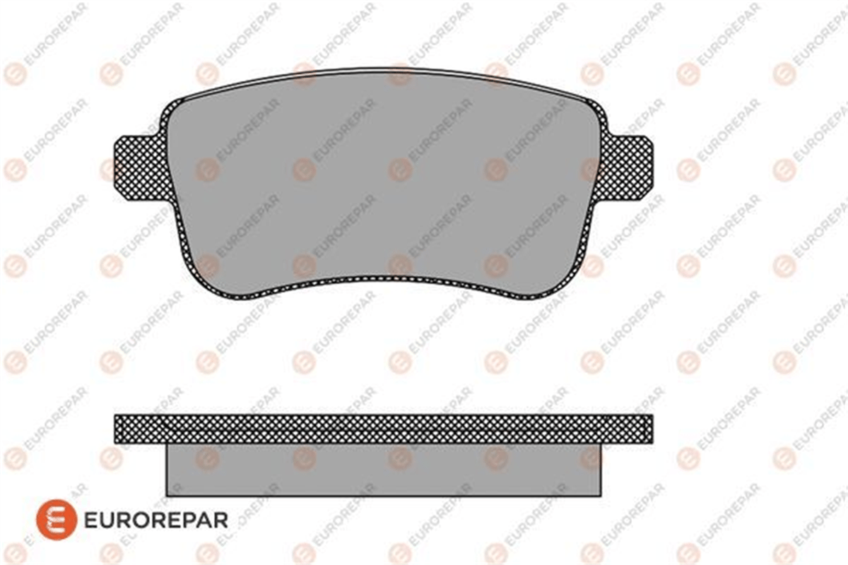 EUROREPAR 1617283580 - Fren Balatasi Arka - Renault Megane Iii/grand Scenic Iii