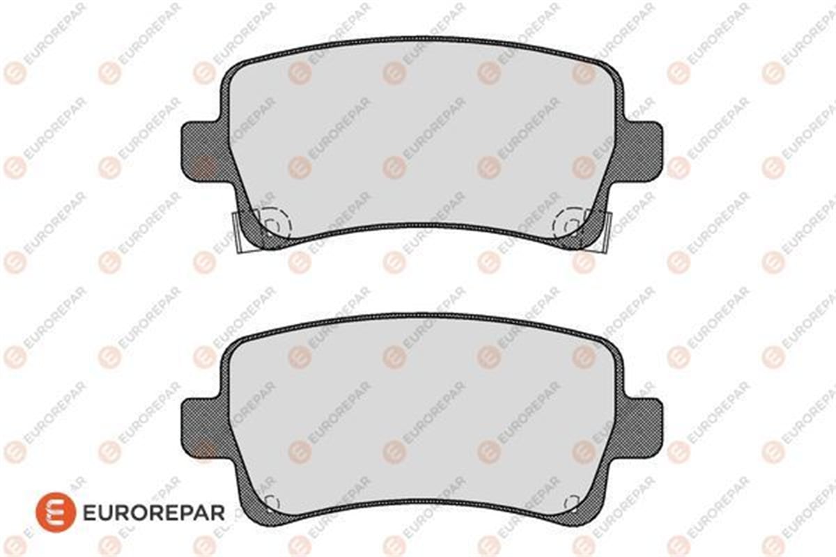 EUROREPAR 1617287180 - Fren Balatasi Arka - Opel Insignia A