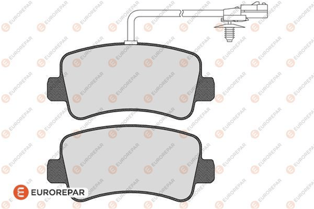 EUROREPAR 1617287580 - Fren Balatasi Arka - Opel Master-iii/movano B/nv400