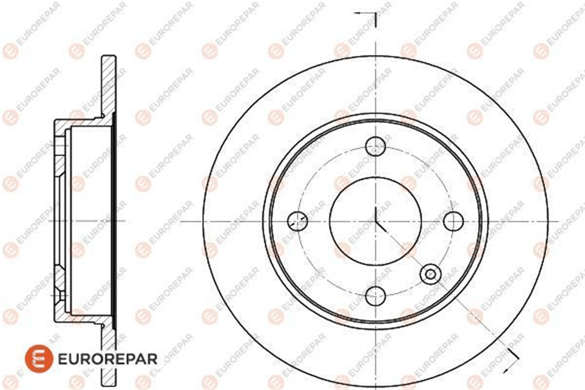 EUROREPAR 1618868080 - E2disqfrav - Ford 