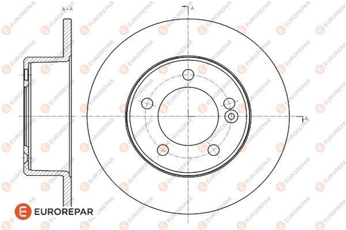 EUROREPAR 1618885980 - Disk Ayna Arka - Opel Movano B Master Iii