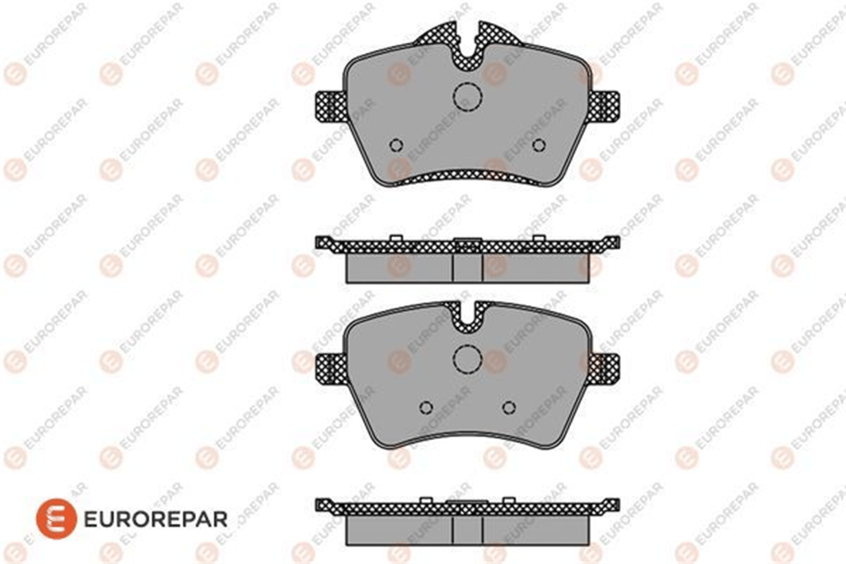 EUROREPAR 1619793680 - Fren Balatasi Ön - Bmw Mini R50-r52-r53-r55-r56-r57-r58-r59-r60-r61