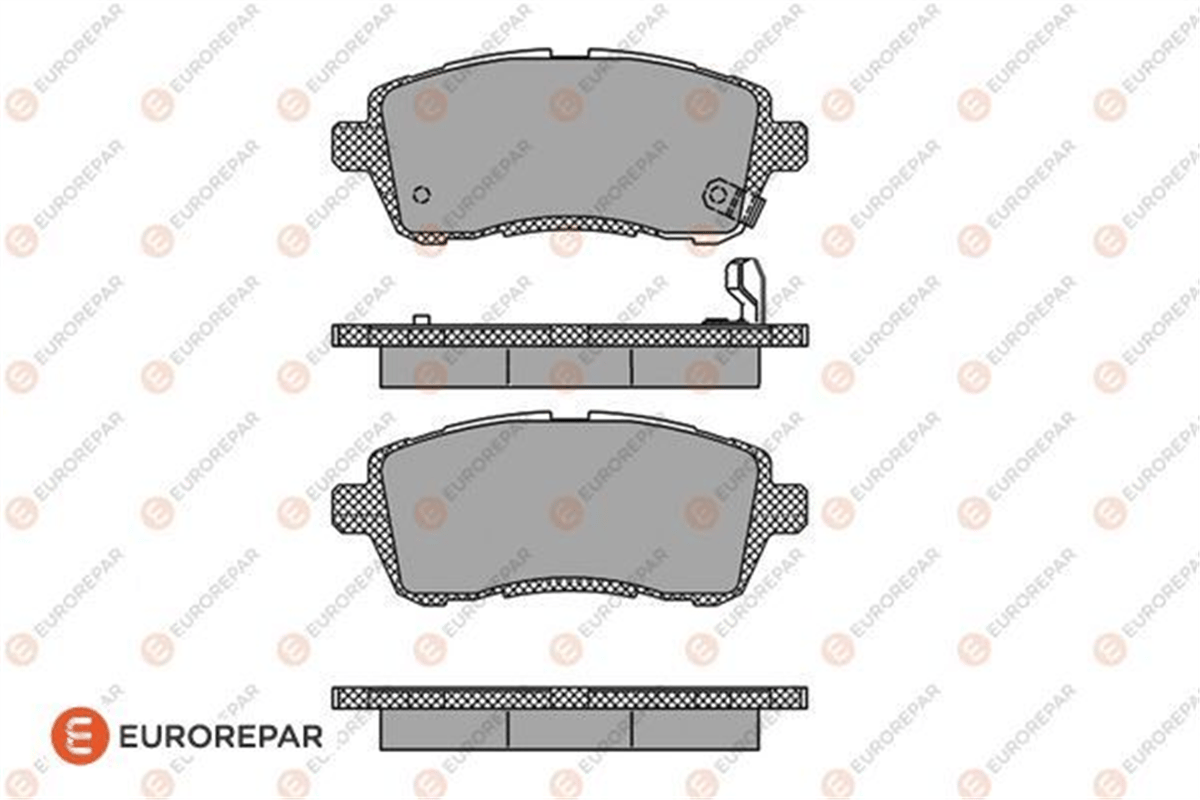 EUROREPAR 1623055480 - Fren Balatasi Ön - Ford Fiesta Mazda Ii Suzuki Swift Iv