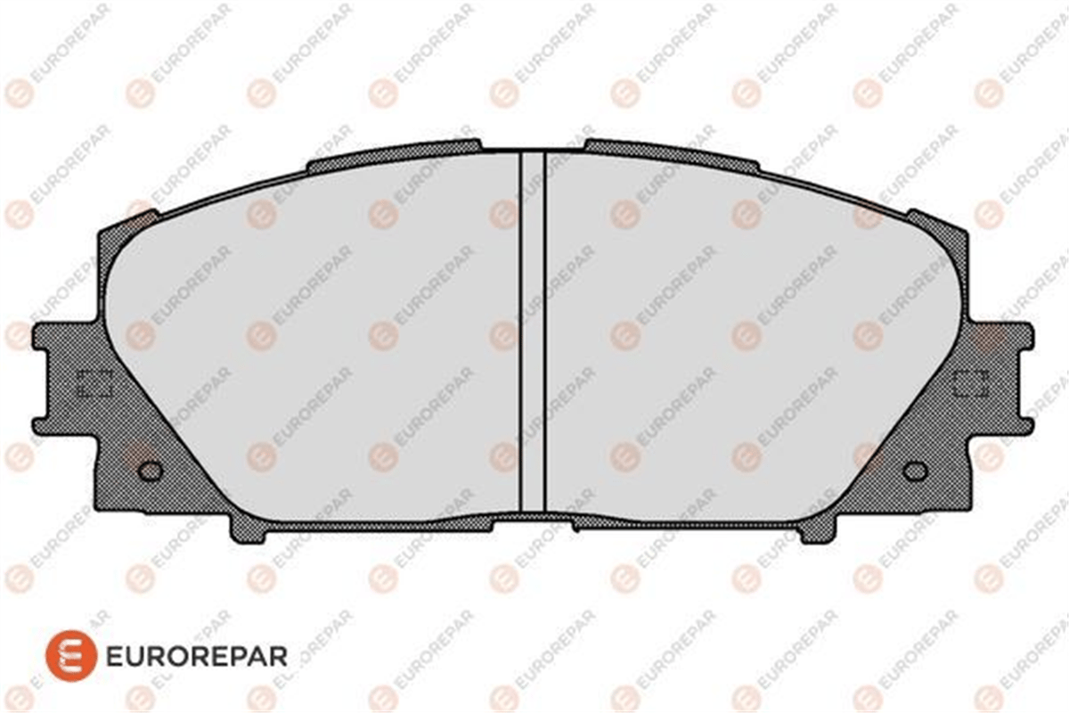 EUROREPAR 1623055780 - Fren Balatasi Ön - Japon Yaris (p9) (japon Üretimi)
