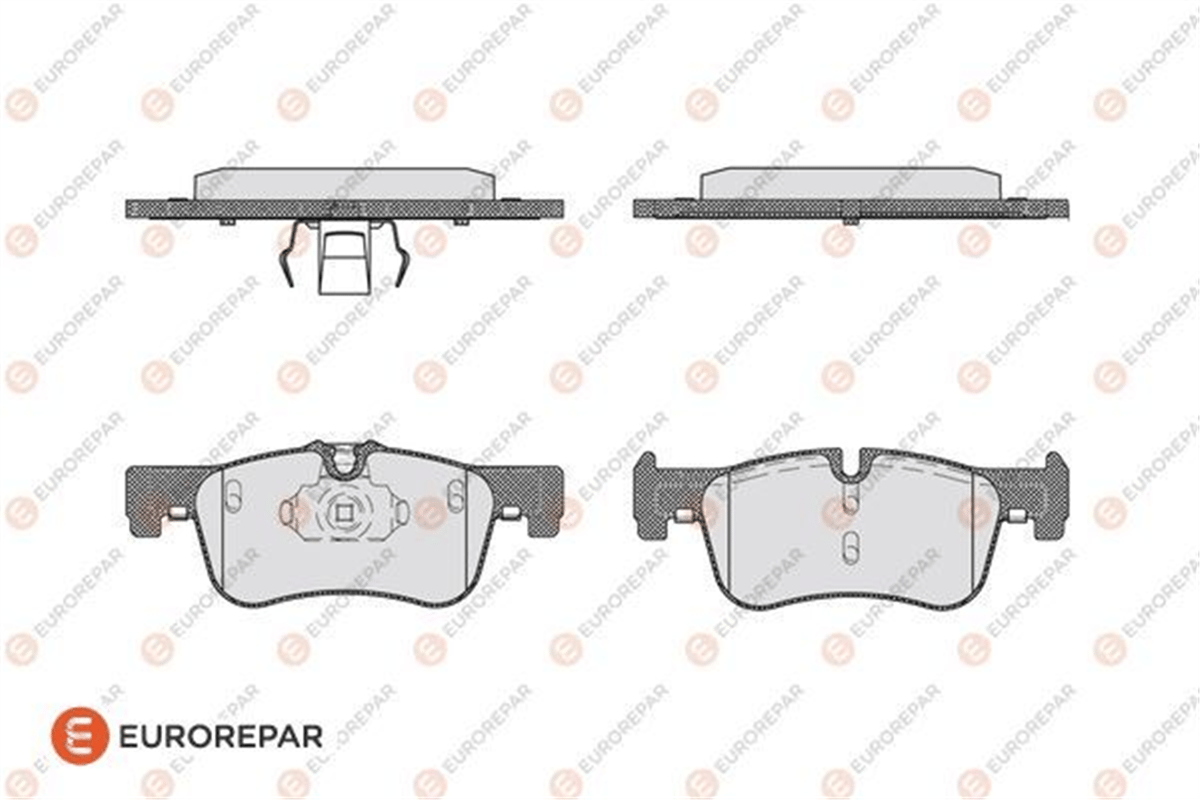 EUROREPAR 1623057180 - Fren Balatasi Ön - Bmw F20-f20 Lci-f21-f21 Lci-f22-f22 Lci-f23-f23 Lci