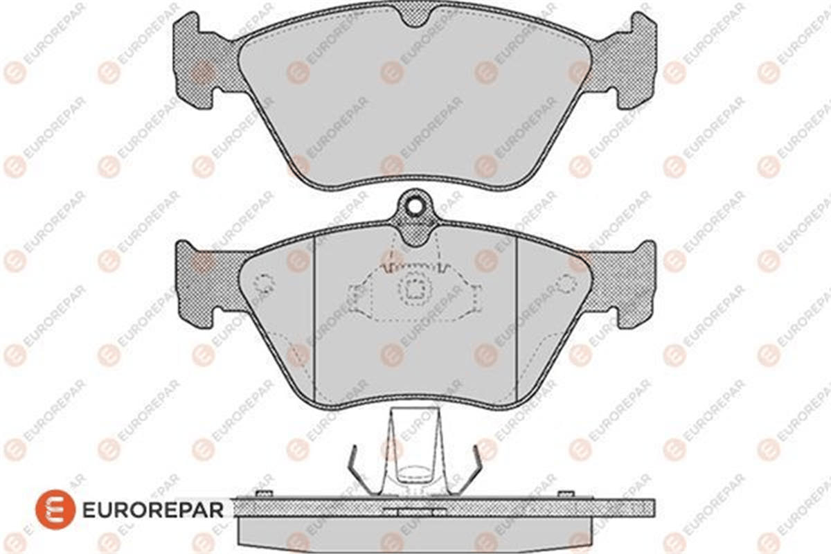 EUROREPAR 1623058280 - Fren Balatasi Ön - Opel Vectra A