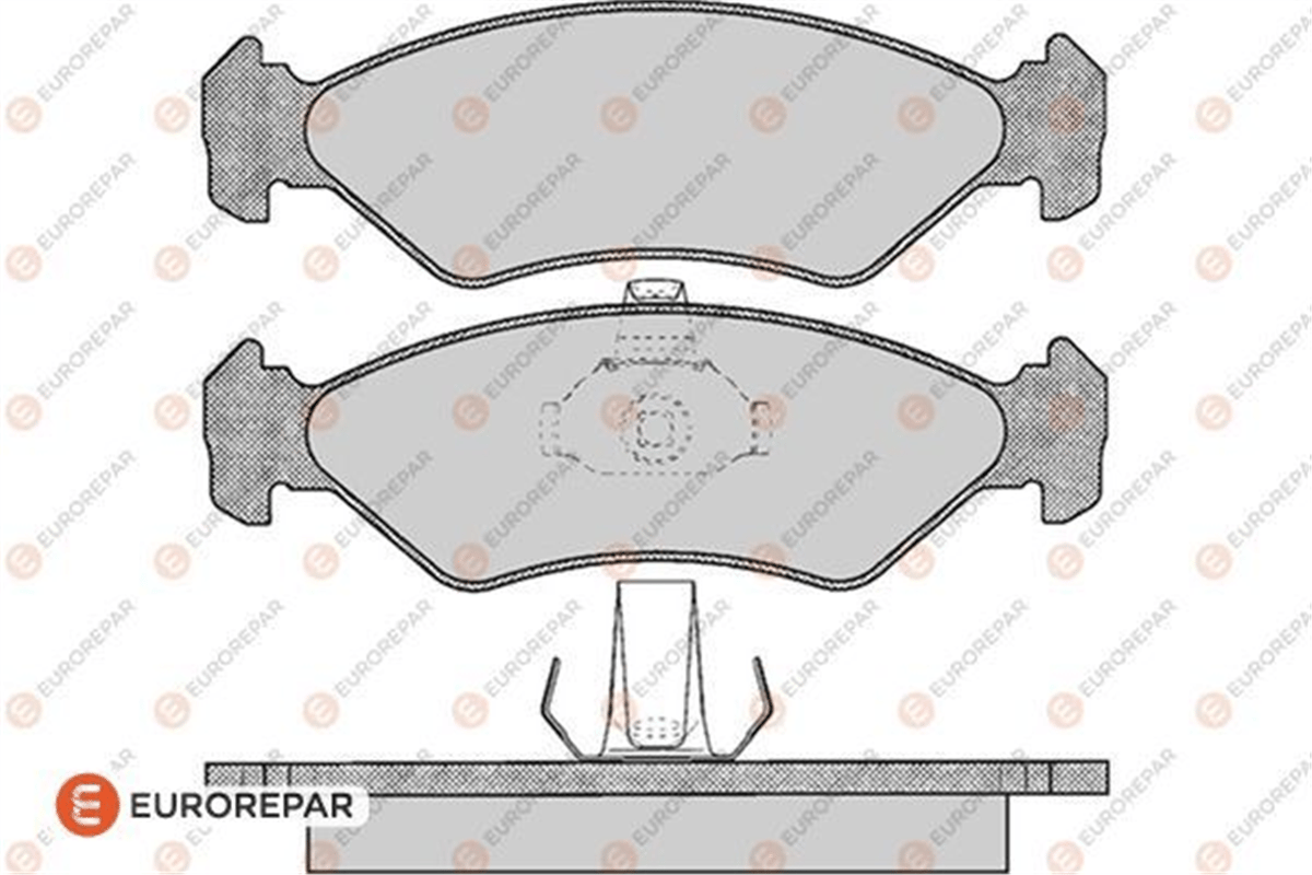EUROREPAR 1623058680 - Fren Balatasi Ön - Ford Fiesta Ka Mazda 121