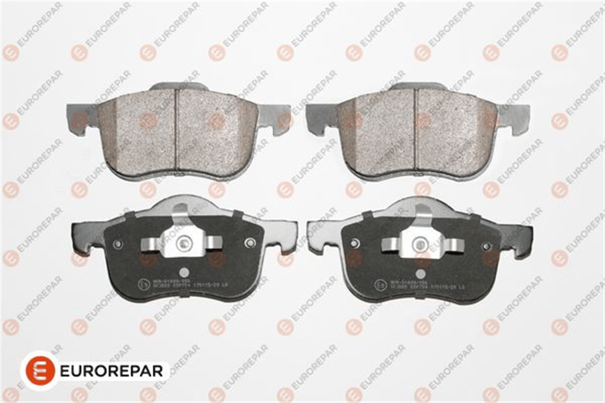 EUROREPAR 1639374280 - Fren Balatasi Ön - Volvo Volvo S60/s70/s80/v70/xc70