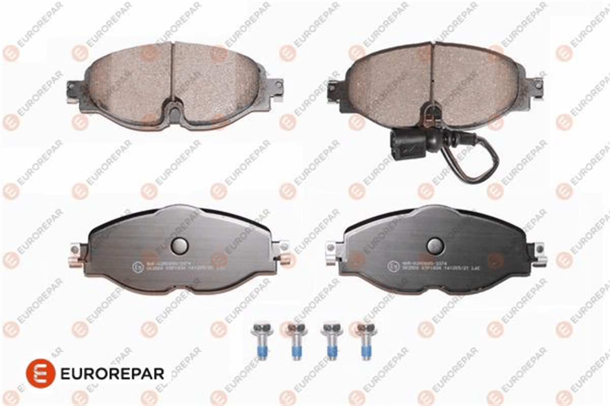 EUROREPAR 1639374980 - Fren Balatasi Ön - Vw Golf7-a3-leon-passat