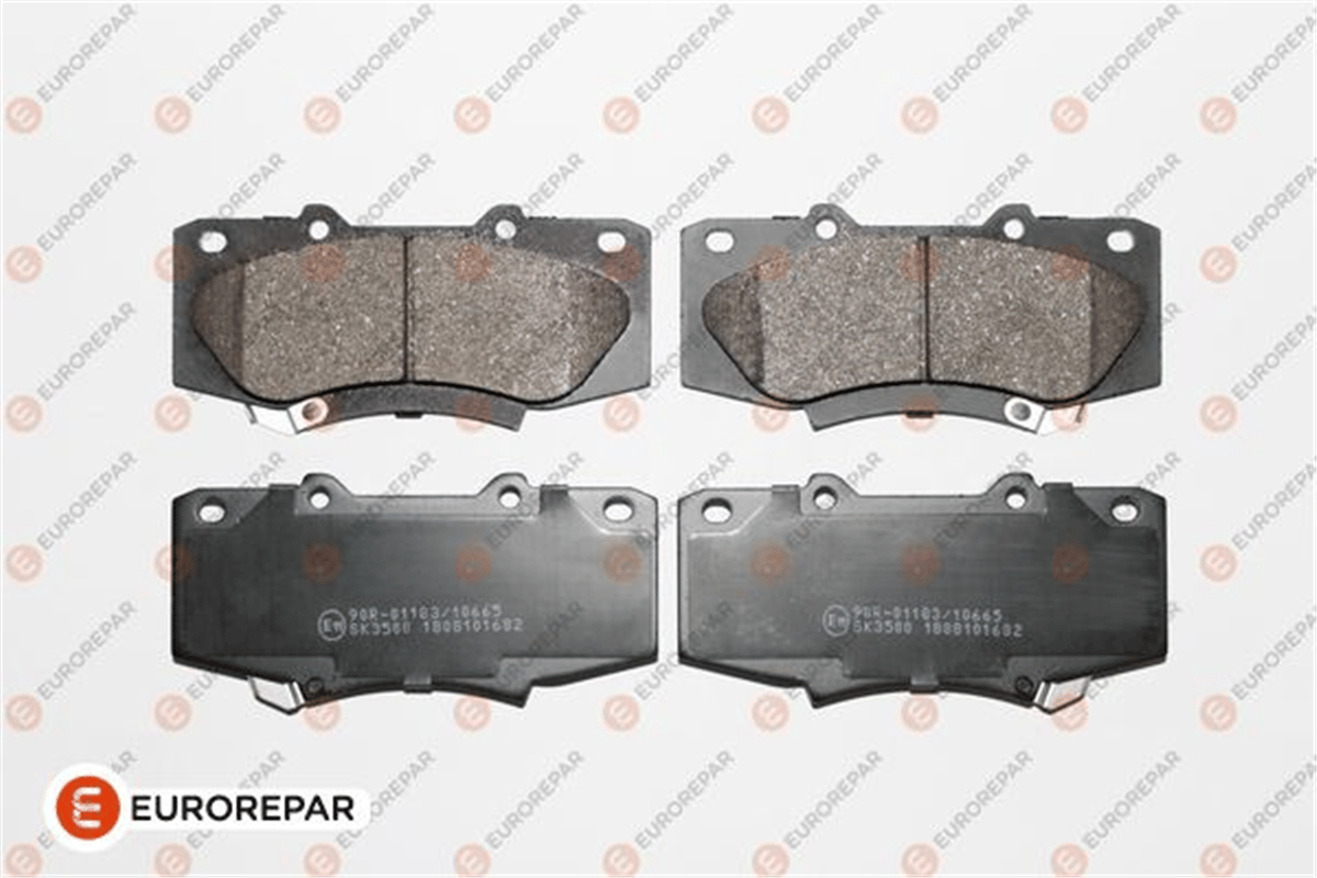 EUROREPAR 1639376380 - Fren Balatasi Ön - Japon Hilux (kun25, Kun35)