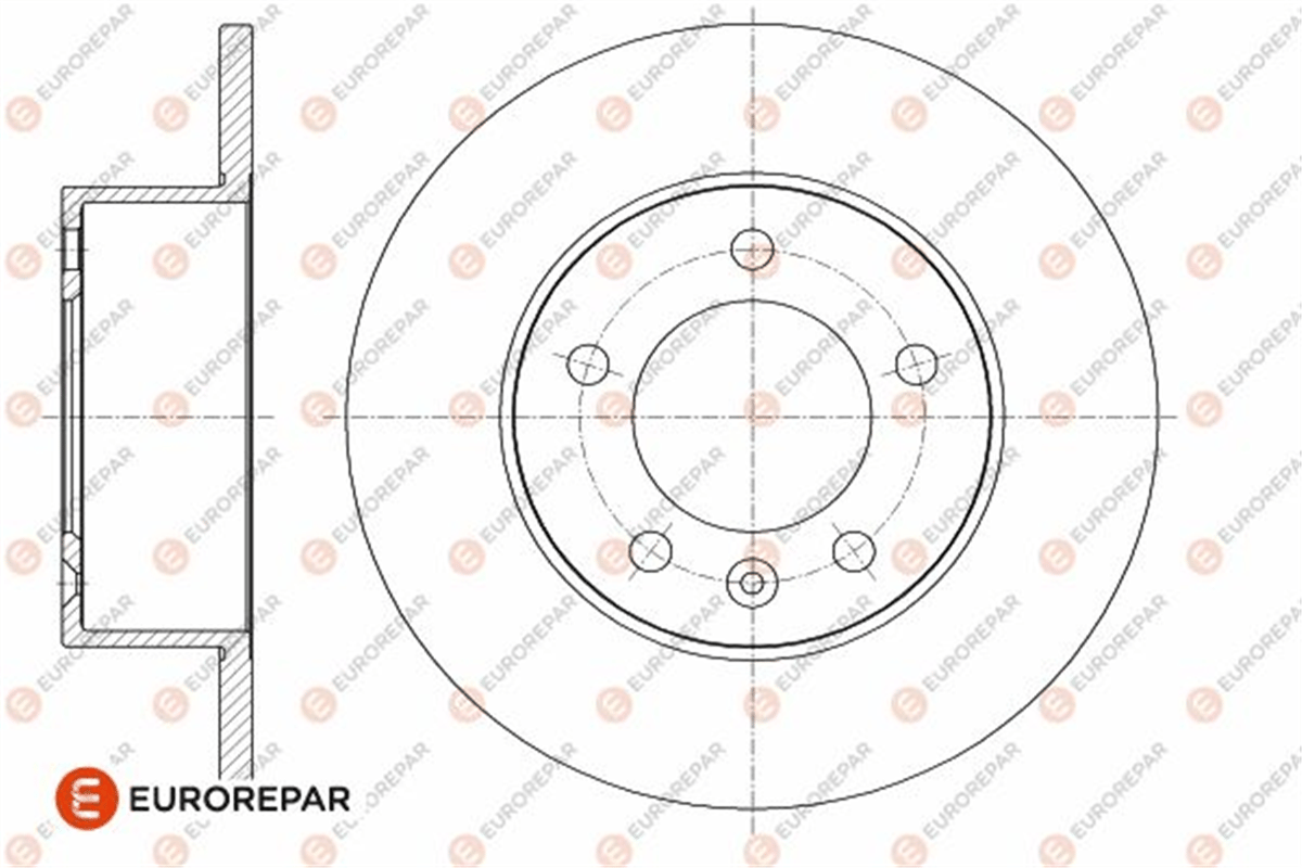 EUROREPAR 1642767380 - Disk Ayna Arka - Opel Movano B Master Iii