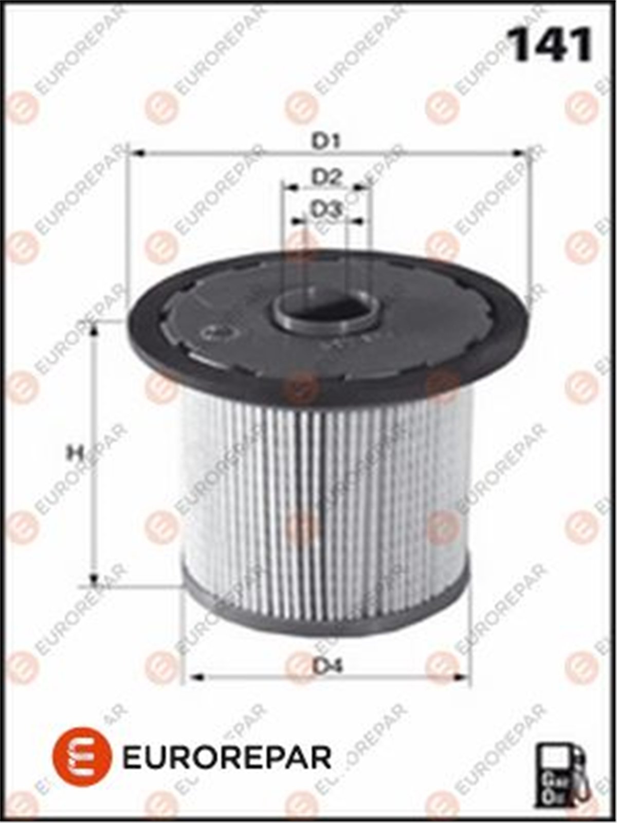 EUROREPAR 1643625180 - Yakit Filtresi - Vw Passat-tiguan-q3