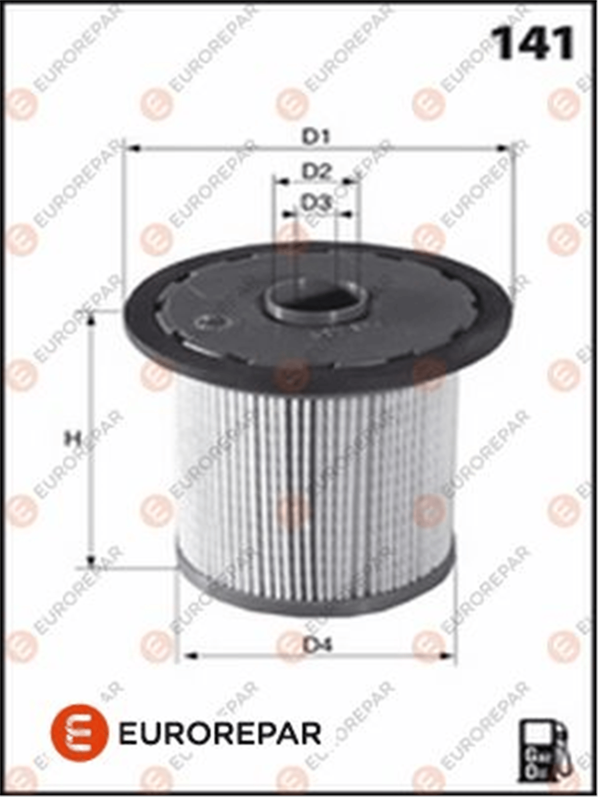 EUROREPAR 1643628780 - Yakit Filtresi - Vw Passat-tiguan-q3